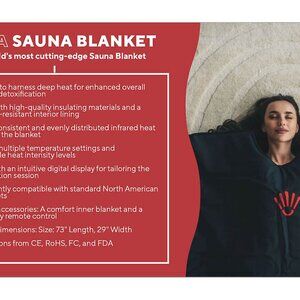Kala Infrared Sauna Blanket | Heating Blanket with Adjustable Temperature & Time